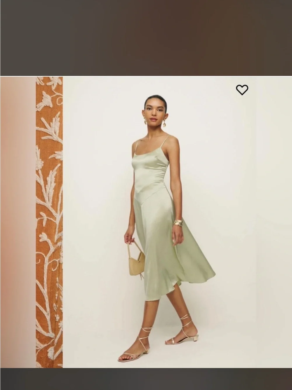 Reformation Mattea Silk Dress - Picture 3 of 3